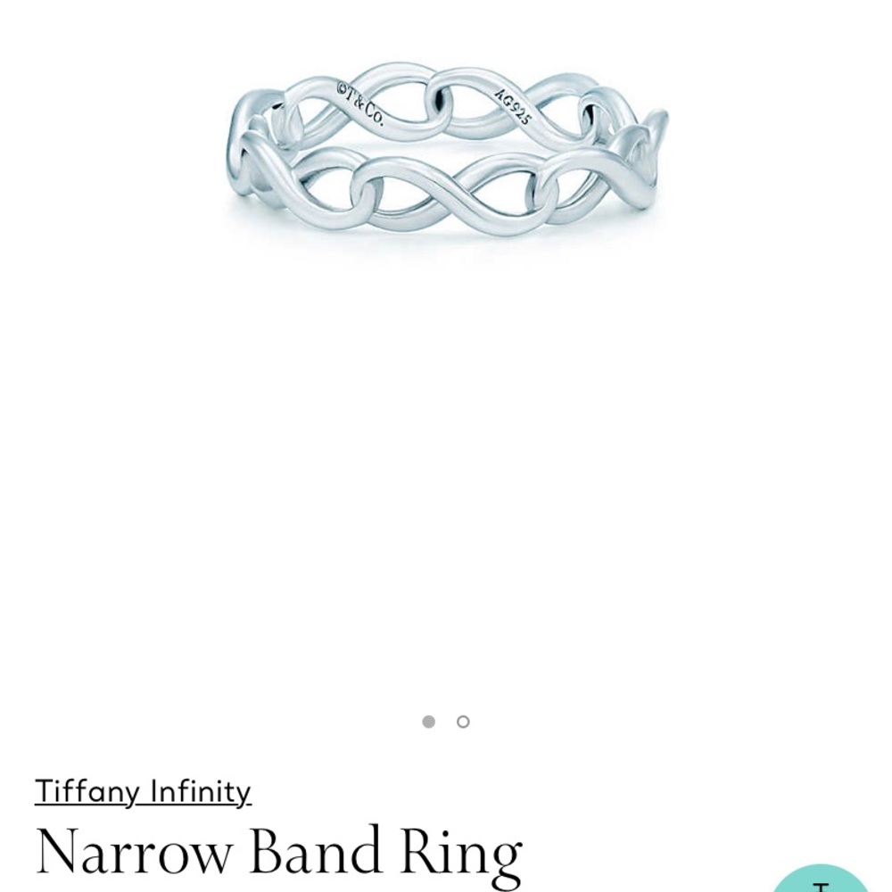 Tiffany & Co Infinity Ring